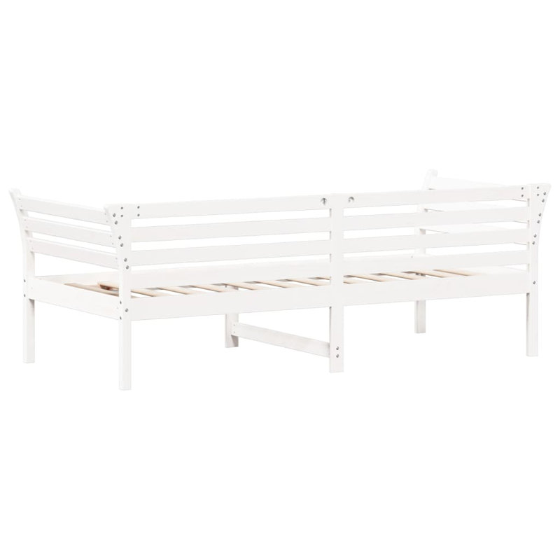 Allensby Solid Wood, White, European Single (90 x 200cm)