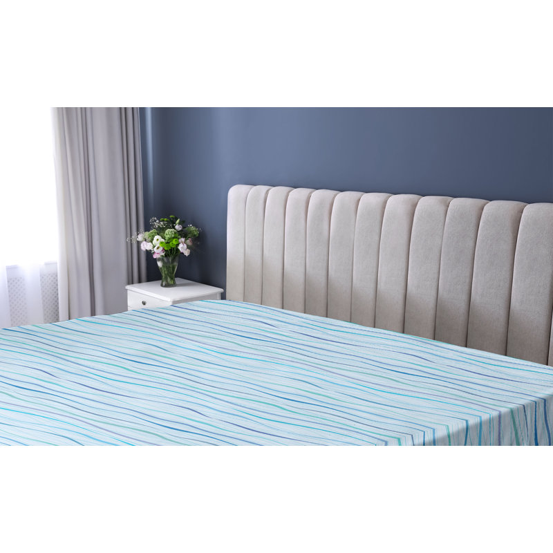 Drap-housse Ambesonne Ocean Waves, Drap-housse grand