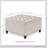 Large square storage ottoman with wooden legs, Upholstered button tufted coffee table-115824534