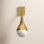 Algiers Single Light Armed Sconce