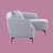 Adellyn Upholstered 129 " Polyester L-Shaped Sofa & Chaise with Ottoman