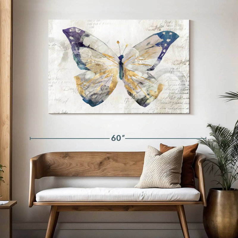 Brampt Butterfly Effect I, 32" H x 48" W