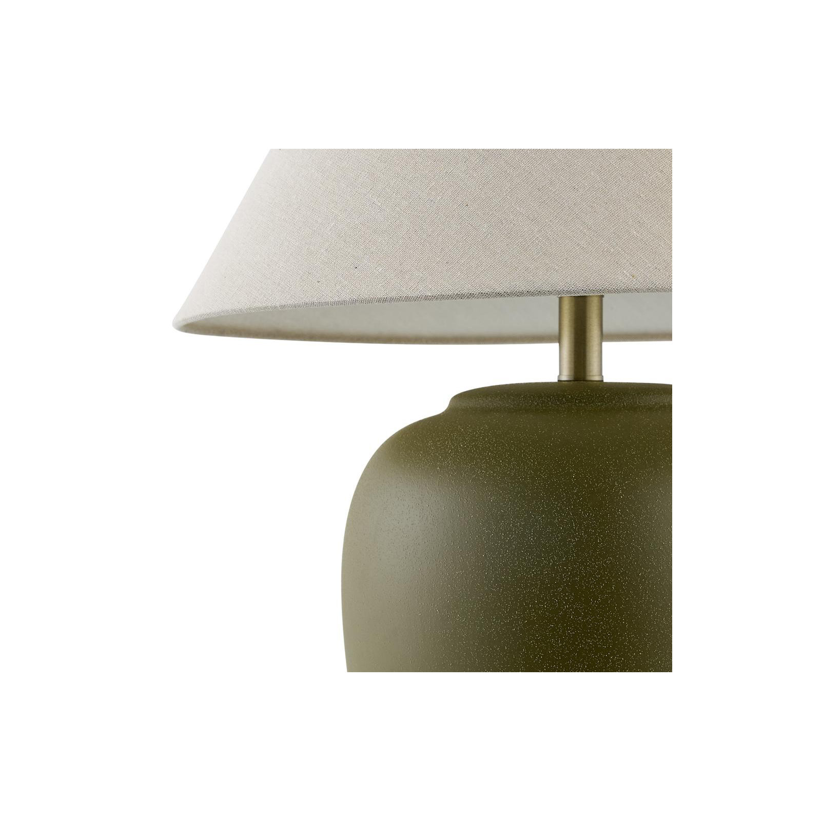Eustacia Ceramic Table Lamp, Green