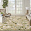 Tapis intérieur / extérieur floral Davar-263711413