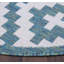 Tapis bleu sarcelle intérieur / extérieur Menefee-1078155910
