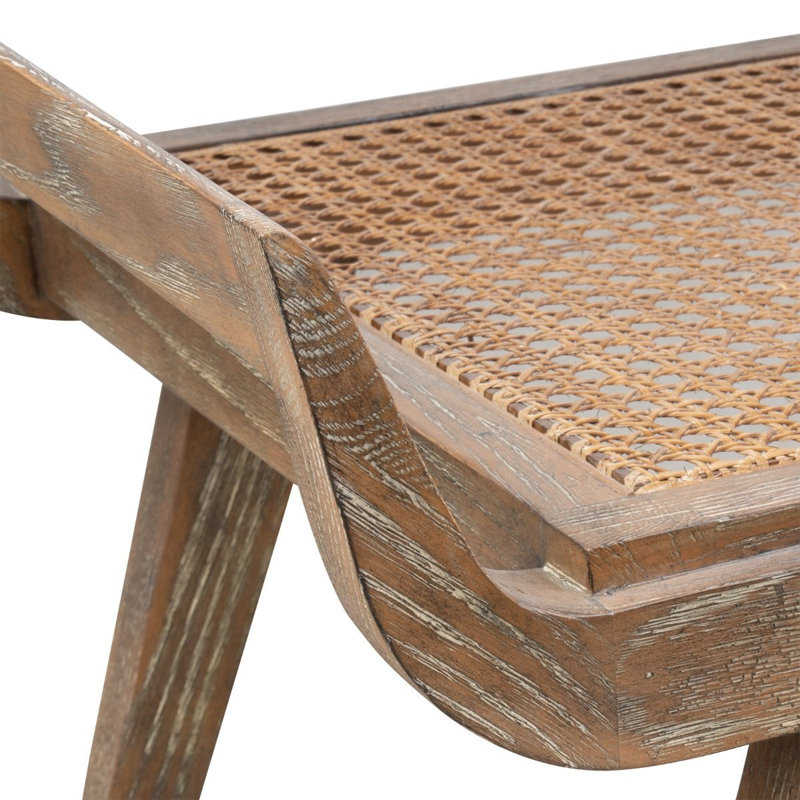 Delon Accent Stool, Driftwood
