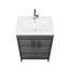 Ensemble de meuble-lavabo simple 24 po Sallisaw-718216127