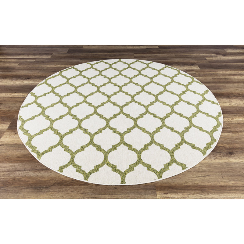 Tapis vert Aliveya, Rond 5 pi 2 po