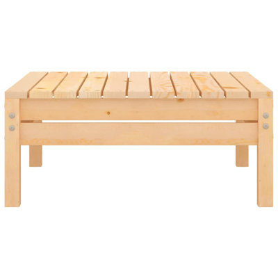 Pinnell Pine Outdoor Ottoman