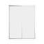 Paravent à panneau coulissant en verre transparent - Structure en aluminium avec technologie Silent Glide-64119992-91951230-126699390