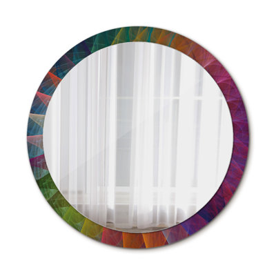 Huldar Glass Flat Wall Mirror