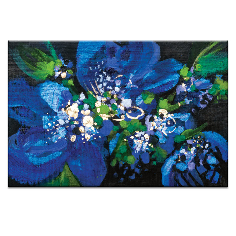 Amanda Morie - Painting on Canvas, Timber Floater Frame, 51cm H x 76cm W
