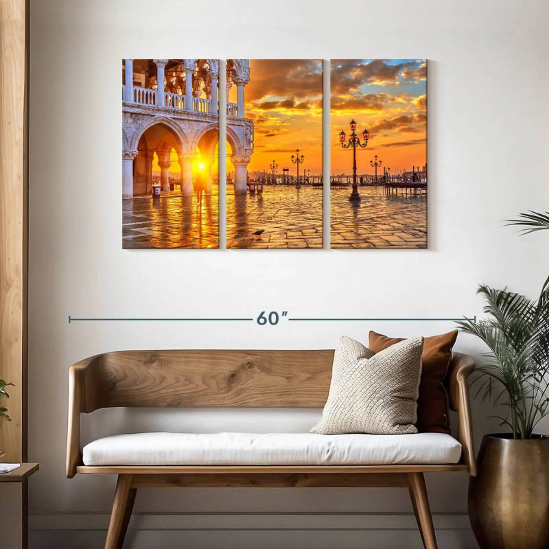 Lilie Venice Golden Sunrise, 28" H x 45" W