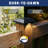 Solar Lamp Post Cap Lights 4 Pack, 30 Lumen Warm White Outdoor LED