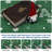 Snowflake Area Rug 9'x12' Green Washable Rugs for Living Room Throw Rugs Soft Low Pile Floor Carpet for Dining Room Christmas Decorations-2107167994