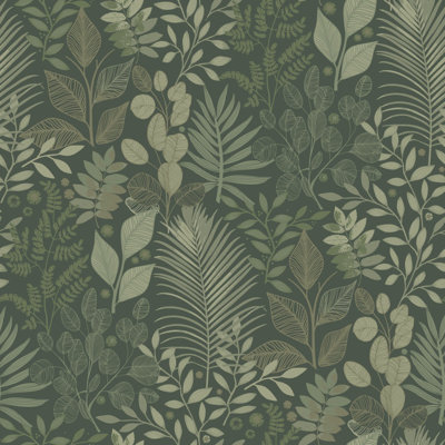 Ester Angslycka Tree Leaf Wallpaper