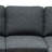 Linen Upholstered Modular Sectional With 2 Ottomans