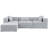 Cube Upholstered L-Shaped Sectional Reversible-1486459526