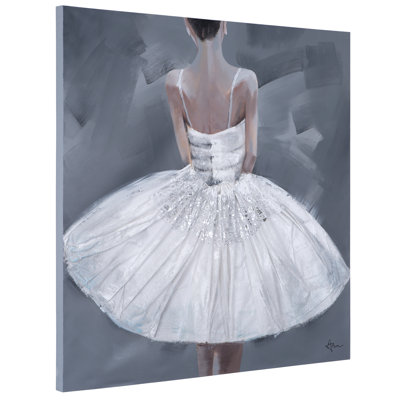 «Ballerina III», peinture sur toile tendue