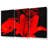 Infra Red Bloom - 3 Piece Wrapped Canvas Print-1978638991