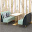 Banc de rangement pour restaurant Café Burger Shop