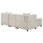 L-Shaped Sectional Sofa with Storage Ottoman, Fabric Corner Couch for Living Room and Apartment-134900819