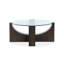 Table ronde avec table de bout-77268085