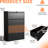 Black 4 Lockable Metal Filing Cabinet For Office, Accommodates Legal/A4/F4 Size, Secure File Storage With Lock, Build Stores Size Files Efficiently-1244768499