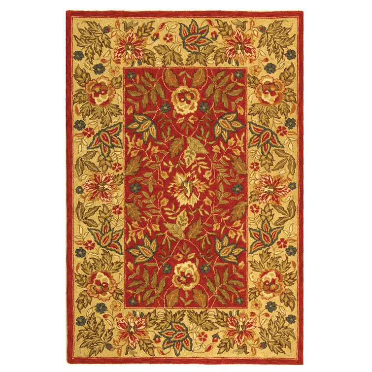 Brayton Hand Hooked Wool Pile Oriental Rug