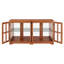 Buffet de 59 po de largeur avec portes en verre-114249388