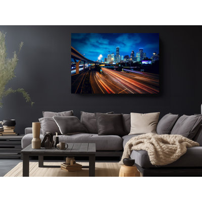 Houston Texas Be Someone - Strong Cityscape And Great Photography, Painting Reproduction