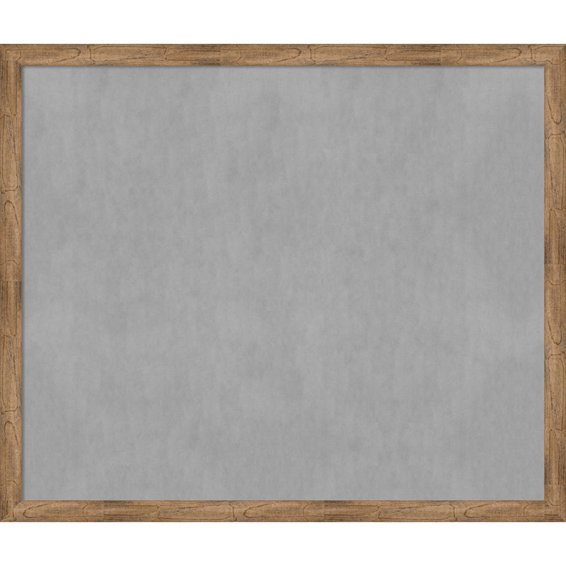 Tableau magnétique à cadre étroit Owl Brown, H 44 po x l 52 po