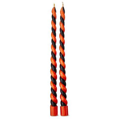 Halloween Twist Tapers S/2