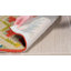Adera Southwestern Handmade Looped Beige/Blue/Red Area Rug-19262945