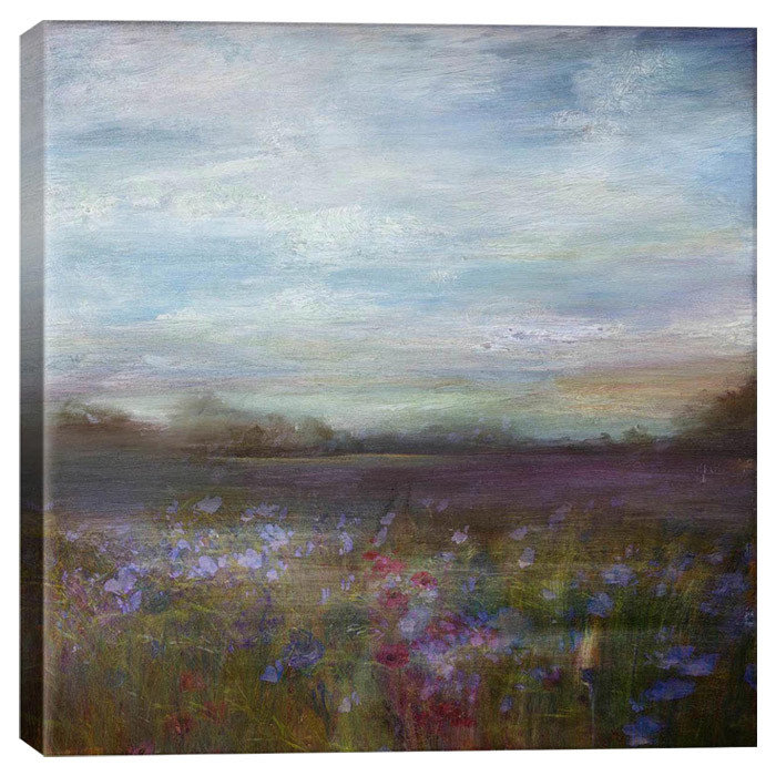« pré », impression, Toile, H 26 po x l 26 po x P 1,5 po