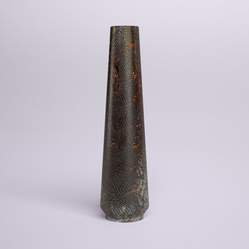 Vase en céramique Olaughlin, H 31 po x l 7,75 po x P 7,75 po