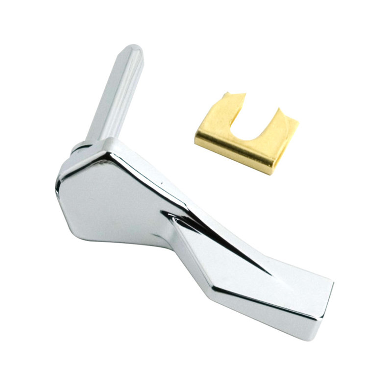 Polished Chrome Diverter Lever Handle with Retainer Clip