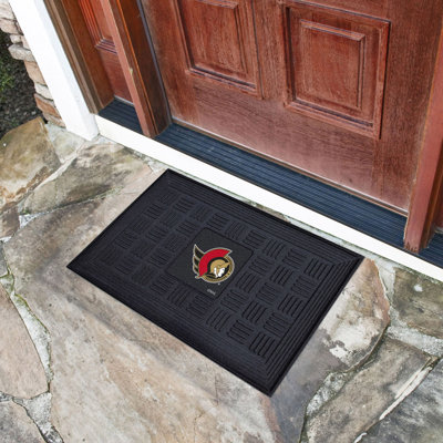 Tapis de porte à médaillon-chicago blackhawks NHL