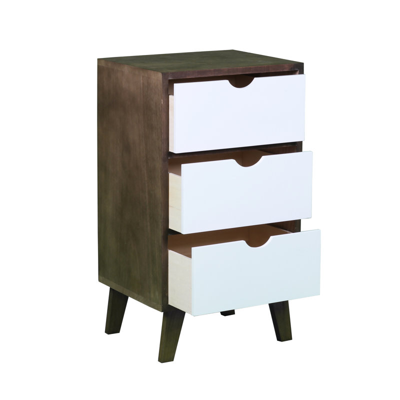 Sheilah 36cm W 3 - Drawer Chest of Drawers