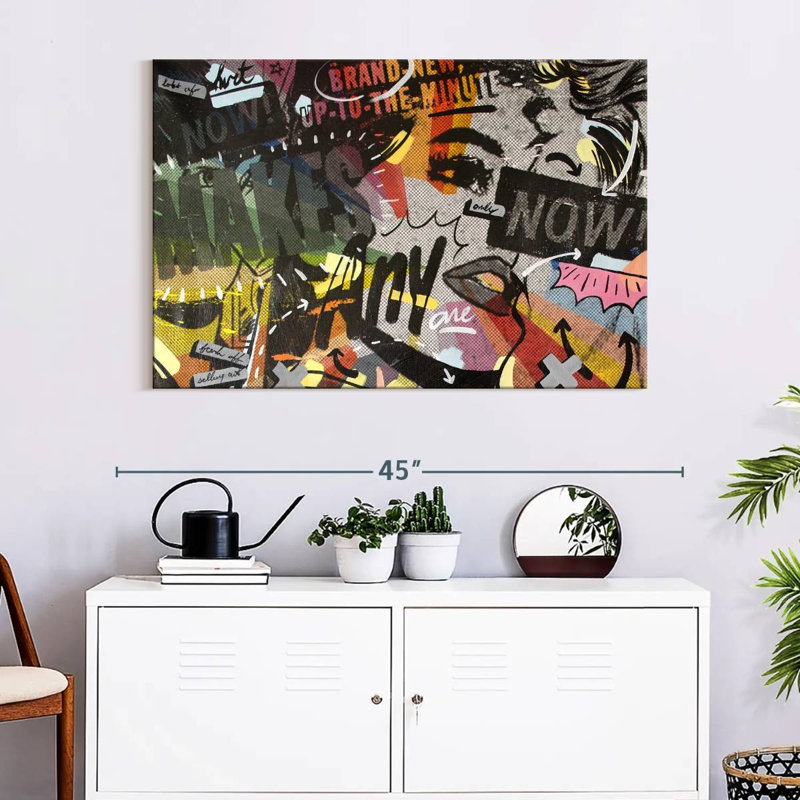 Leisha Anyone Now, 26" H x 39" W