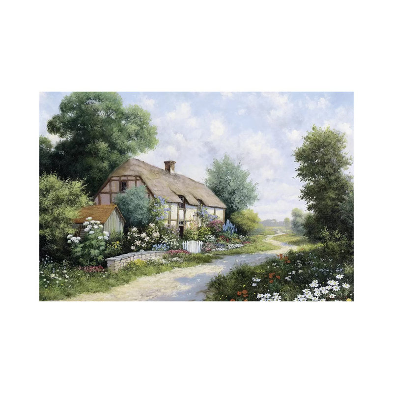 The Country House by Peter Motz - Wrapped Canvas Gallery-Wrapped Canvas Giclée, 30.48 cm H x 45.72 cm W