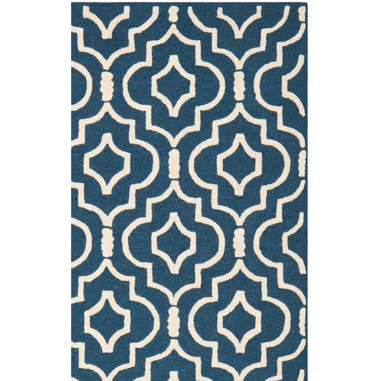 Brunswick Hand Tufted Wool Geometric Rug