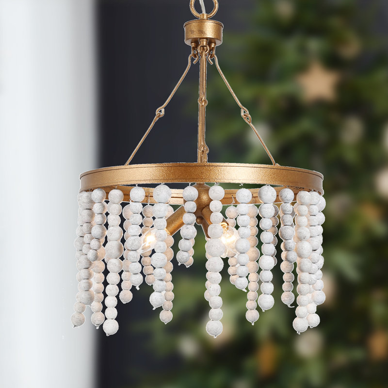 Plafonnier semi-encastré 3 lumières Boho