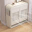 Cream Style Modern Minimalist Accent Cabinet
