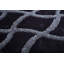 Tapis touffeté à la main noir Lonan-970892052