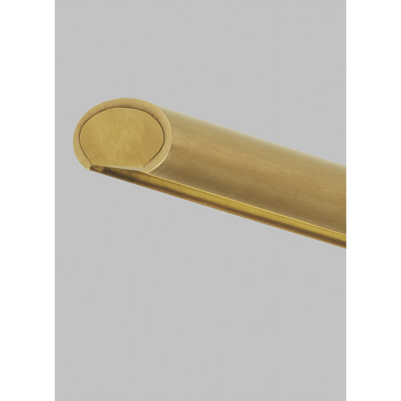 Plural Dimmable LED Wall Mounted Picture Light, Natural Brass