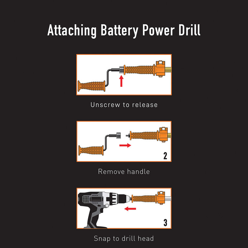 Famag Formwork Boarding And Plumbing Auger OAL1000 26 CuttingL 970 Mm