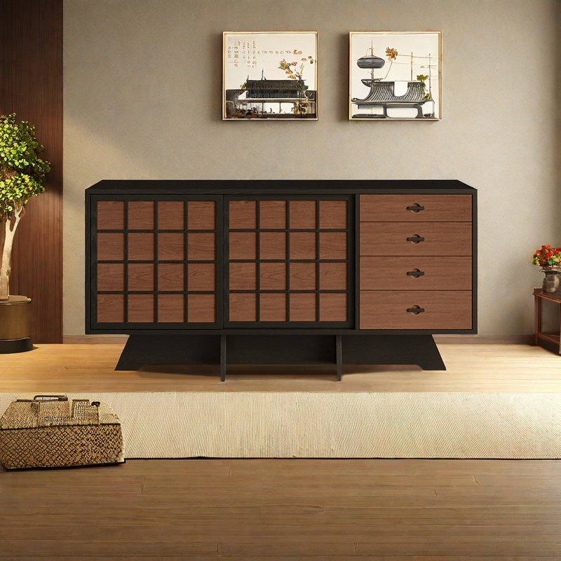 Dining room living room retro sideboard cabinet