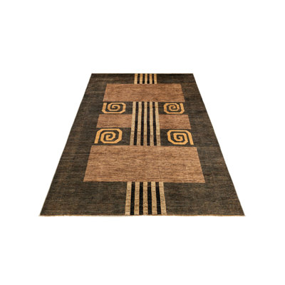 Tapis noir N Peace