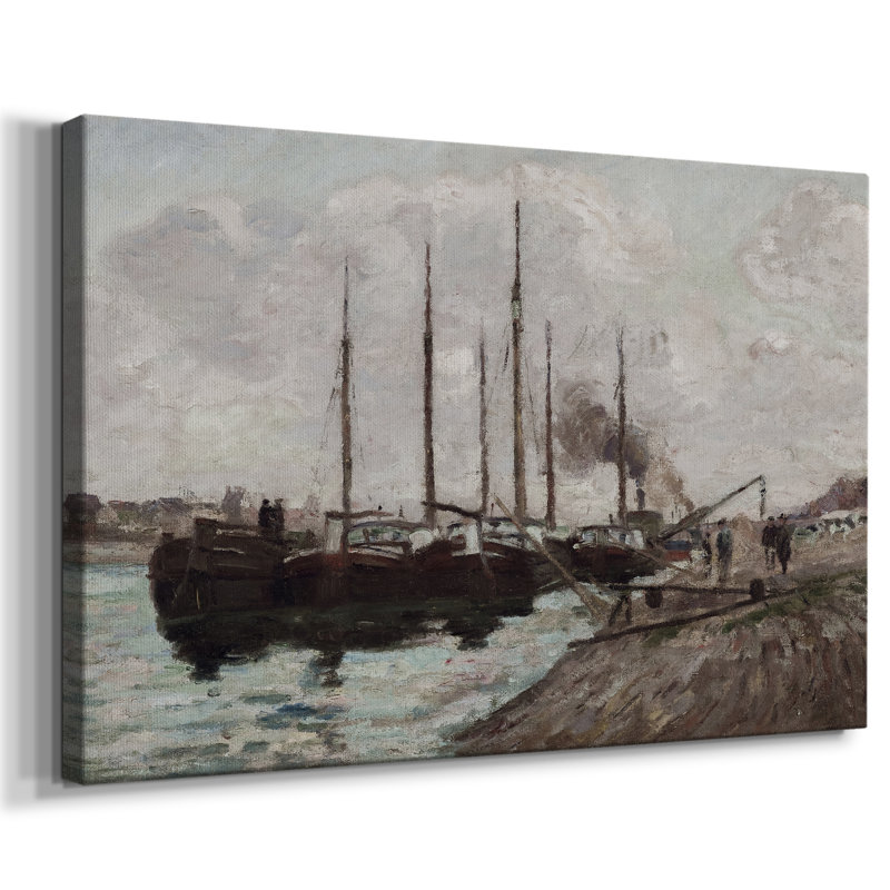 Vintage Nautical-CXCVII, reproduction d'art sur toile, H 13 po x l 19 po